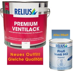 Bild von RELIUS Profi Venti HQ Fensterlack (NEU: Premium Ventilack)