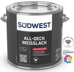 Zeige Details für SÜDWEST All-Deck Weißlack Hochglanz Bild von SÜDWEST All-Deck Weißlack Hochglanz