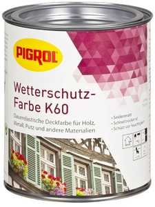 Bild von PIGROL Wetterschutz-Farbe K60