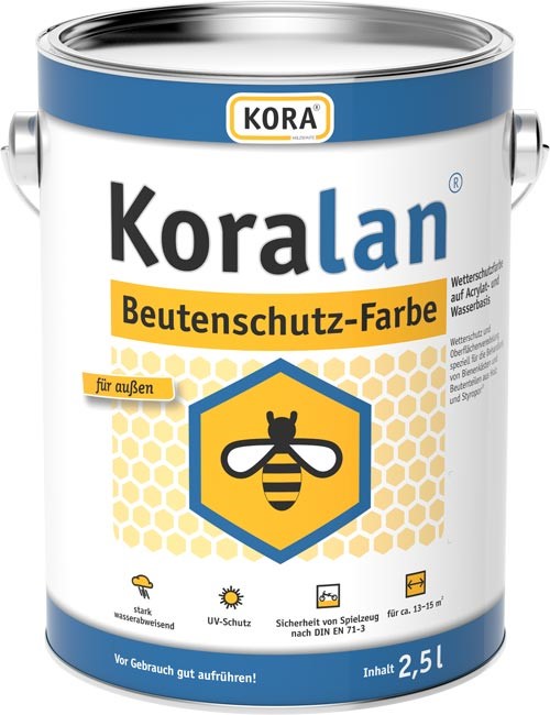 Bild von Koralan Beutenschutz-Farbe Lack