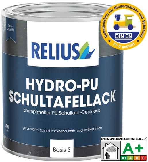 Bild von RELIUS Hydro-PU Schultafellack