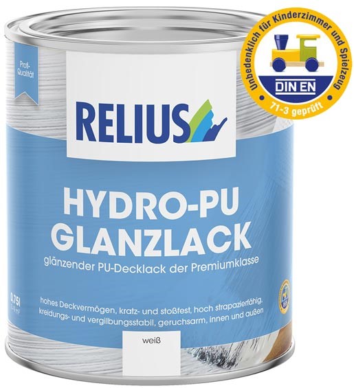 Bild von RELIUS Hydro-PU Glanzlack