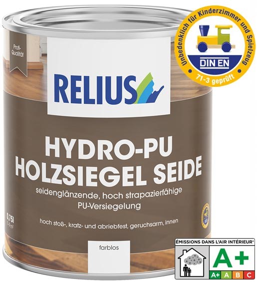 Bild von RELIUS Hydro-PU Holzsiegel Seide 