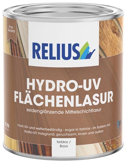 RELIUS Hydro-UV Flächenlasur - Farben Hornauer Bamberg, Farben, Lacke,  Lasuren, Tapeten, Böden, uvm.