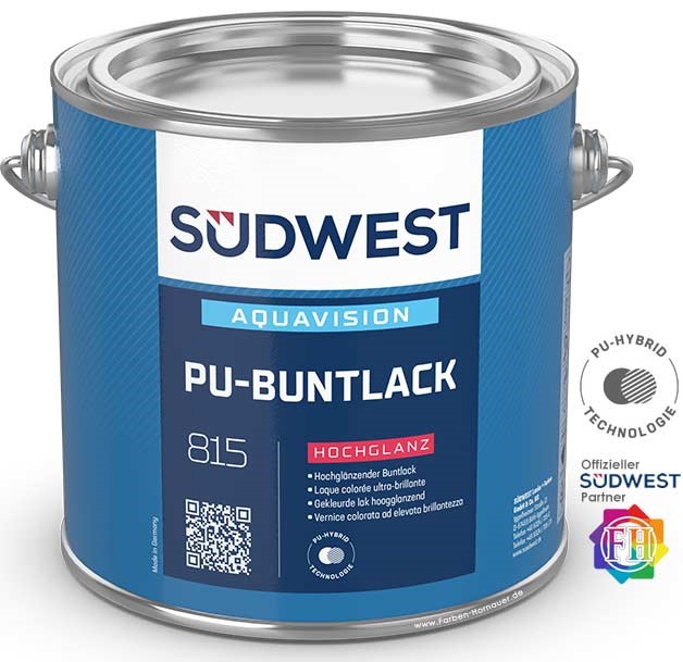 Bild von SÜDWEST AquaVision PU-Buntlack Hochglanz