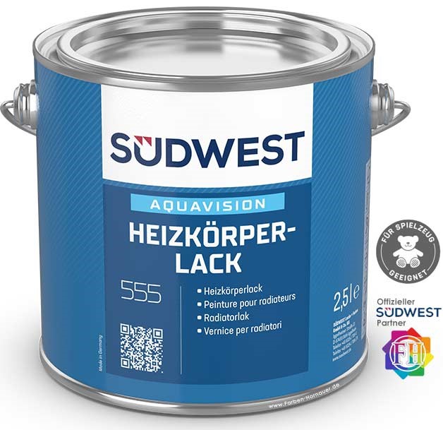Bild von SÜDWEST AquaVision Heizkörperlack