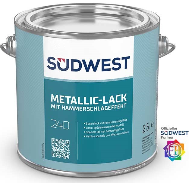 Bild von SÜDWEST Metallic-Lack mit Hammerschlageffekt