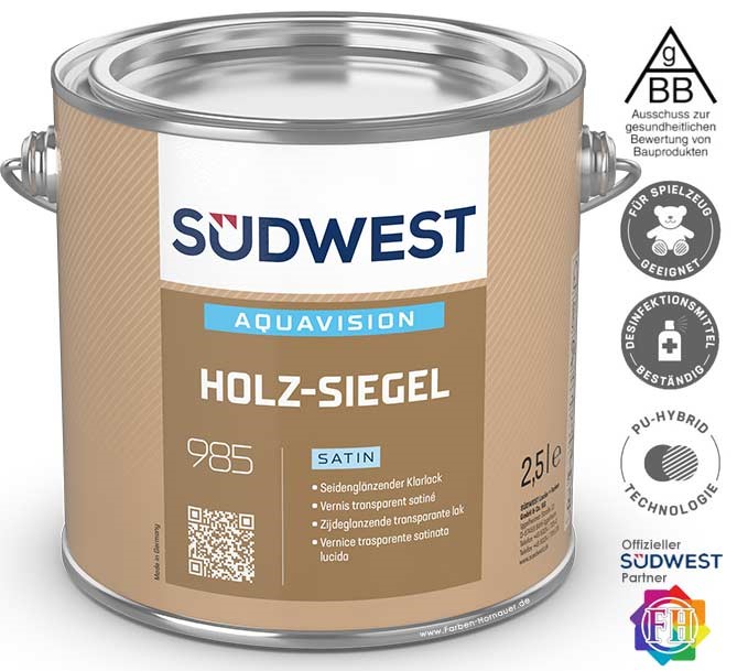 Bild von SÜDWEST AquaVision Holz-Siegel satin