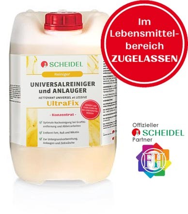 Bild von SCHEIDEL UltraFix Reinigungskonzentrat und Anlauger